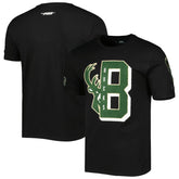 Black Milwaukee Bucks Pro Standard Mash Up Capsule T-Shirt | NBA