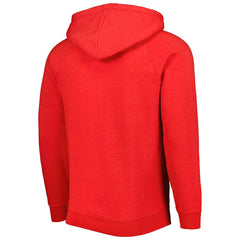 Red Chicago Bulls Sportiqe Unisex Athos Olson Tri-Blend Pullover Hoodie | NBA