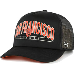 San Francisco Giants '47 Backhaul Foam Trucker Snapback Hat - MLB Hats