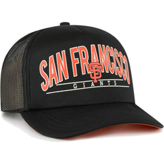 San Francisco Giants '47 Backhaul Foam Trucker Snapback Hat - MLB Hats