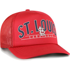 St. Louis Cardinals '47 Backhaul Foam Trucker Snapback Hat - MLB Hats