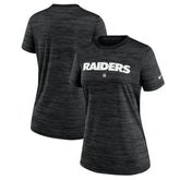 Las Vegas Raiders Women's Sideline Velocity Performance T-Shirt | NFL Online