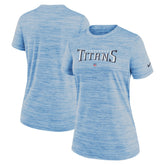 Tennessee Titans Women's Sideline Velocity Performance T-Shirt | NFL Outlet
