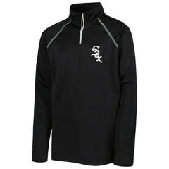 Chicago White Sox Stitches Youth Team Raglan Quarter-Zip Jacket - MLB Jackets