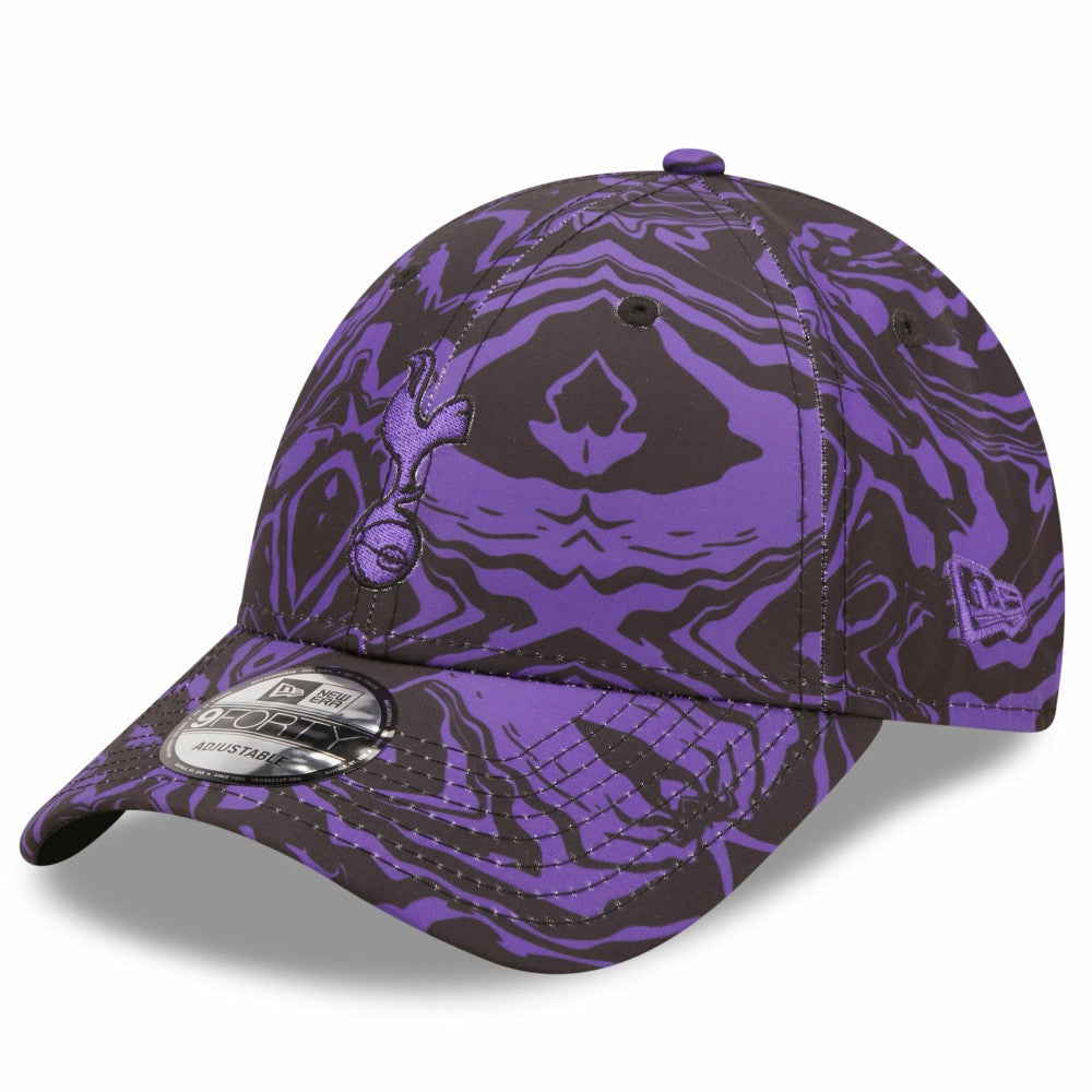 Tottenham Hotspur New Era Allover Print 9FORTY Adjustable Hat