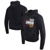Washington Commanders Take Command DC PROPER Unisex Mineral Wash Vintage Pullover Hoodie | NFL US