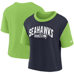 Seattle Seahawks Women's High Hip Fashion T-Shirt | NFL Hot