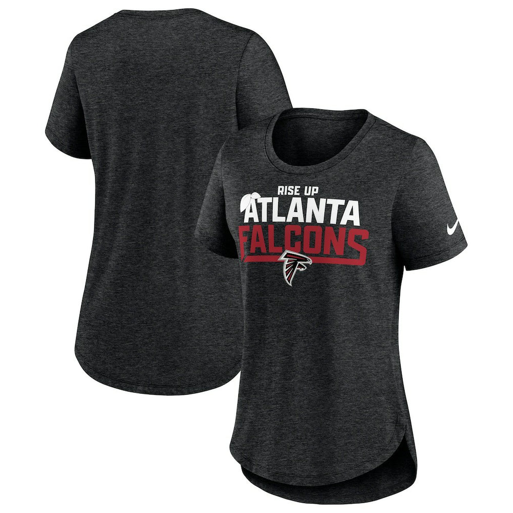 Atlanta Falcons Women's Local Fashion Tri-Blend T-Shirt | NFL Outlet