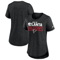 Atlanta Falcons Women's Local Fashion Tri-Blend T-Shirt | NFL Outlet