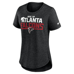 Atlanta Falcons Women's Local Fashion Tri-Blend T-Shirt | NFL Outlet