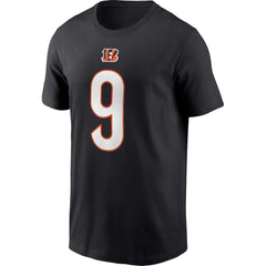 Cincinnati Bengals Joe Burrow Player Name & Number T-Shirt | NFL Outlet
