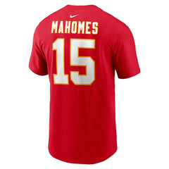 Kansas City Chiefs Patrick Mahomes Player Name & Number T-Shirt | NFL Near me