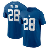 Indianapolis Colts Jonathan Taylor Player Name & Number T-Shirt | NFL Discount