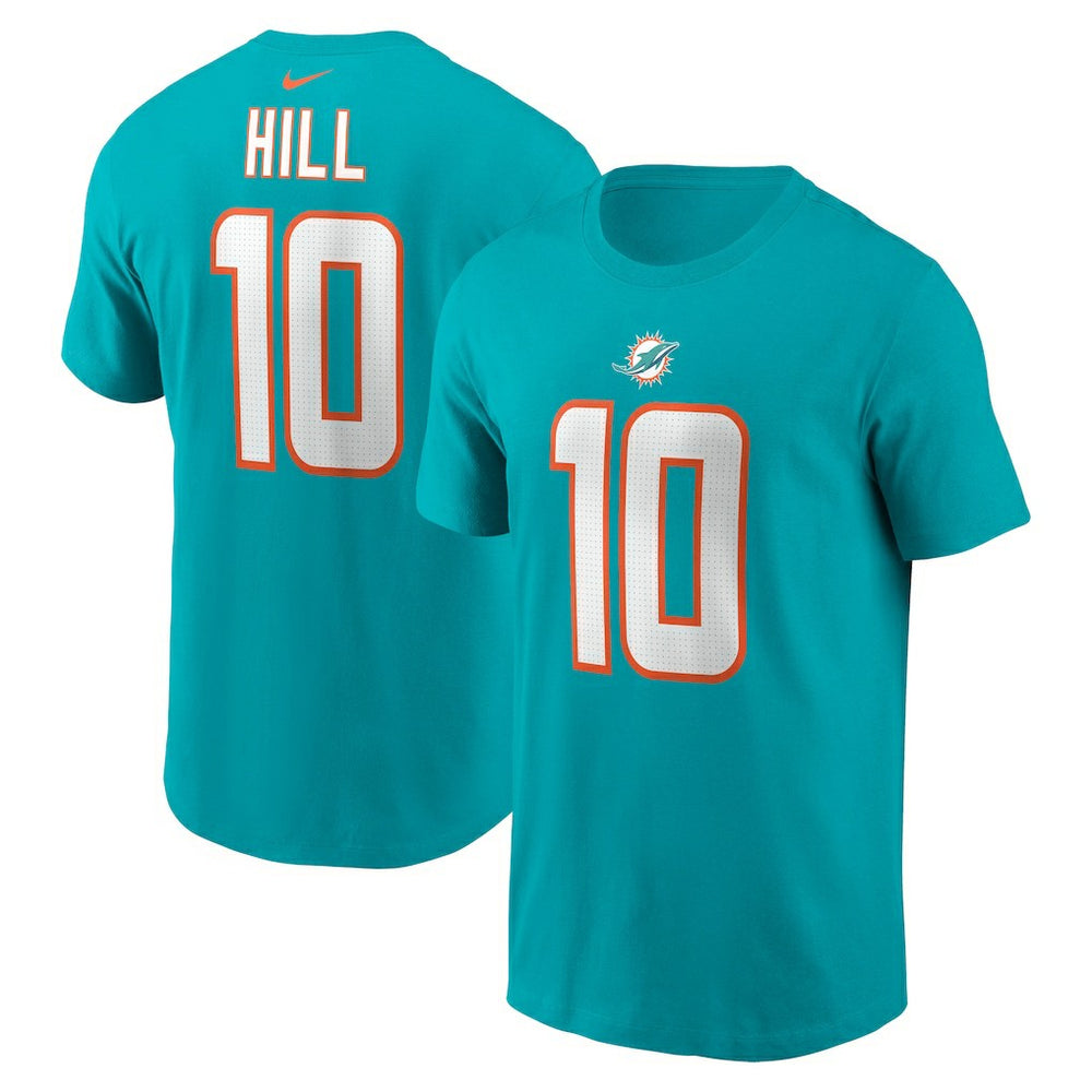 Miami Dolphins Tyreek Hill Player Name & Number T-Shirt | NFL US