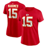 Kansas City Chiefs Patrick Mahomes Women's Player Name & Number T-Shirt | NFL US