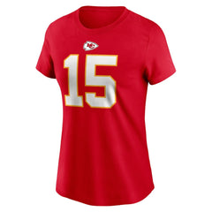Kansas City Chiefs Patrick Mahomes Women's Player Name & Number T-Shirt | NFL US