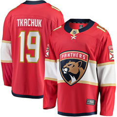 Matthew Tkachuk Florida Panthers Fanatics Home Breakaway Player Jersey - NHL Jerseys