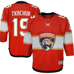 Matthew Tkachuk Florida Panthers Youth Home Premier Player Jersey - NHL Jerseys