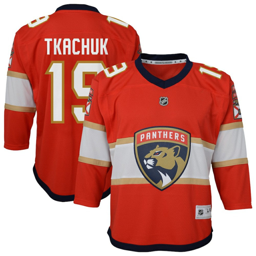 Matthew Tkachuk Florida Panthers Youth Home Replica Player Jersey - NHL Jerseys