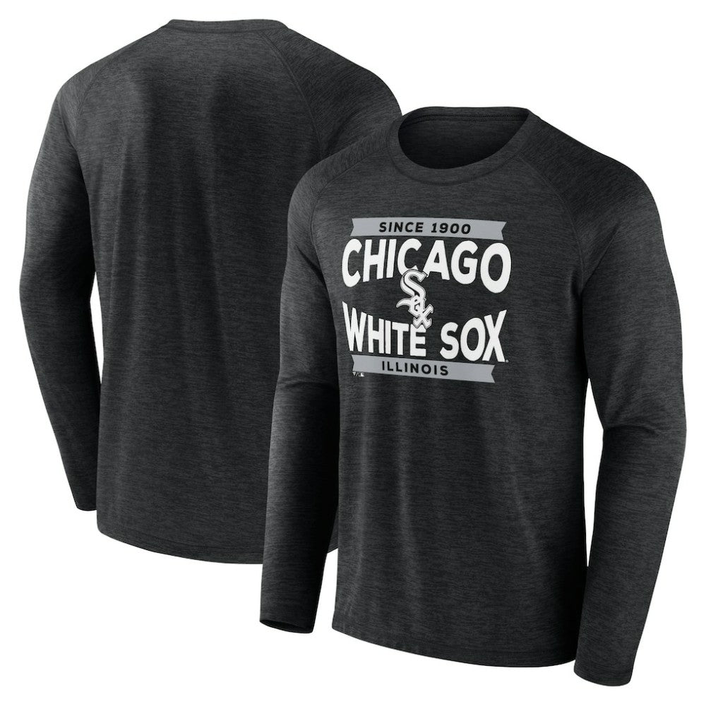 Chicago White Sox Fanatics Heroic Play Raglan Long Sleeve T-Shirt - MLB T-shirts