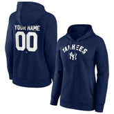 New York Yankees Women's Personalized Cooperstown Collection Winning Streak Pullover Hoodie - MLB Hoodies