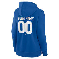 Los Angeles Dodgers Women's Personalized Team Winning Streak Pullover Hoodie - MLB Hoodies