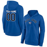 Toronto Blue Jays Women's Personalized Team Winning Streak Pullover Hoodie - MLB Hoodies
