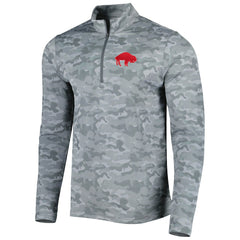Buffalo Bills Antigua Brigade Throwback Quarter-Zip Top | NFL Discount
