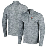 Cleveland Browns Antigua Brigade Throwback Quarter-Zip Top | NFL Online