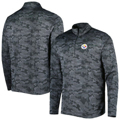 Pittsburgh Steelers Antigua Brigade Quarter-Zip Sweatshirt | NFL Near me