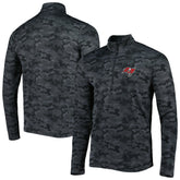 Tampa Bay Buccaneers Antigua Brigade Quarter-Zip Sweatshirt | NFL US