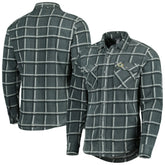 Green Bay Packers Antigua Industry Flannel Button-Up Shirt Jacket | NFL On sale