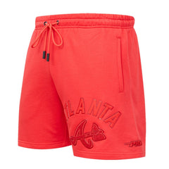 Atlanta Braves Pro Standard Triple Red Classic Shorts - MLB Shorts