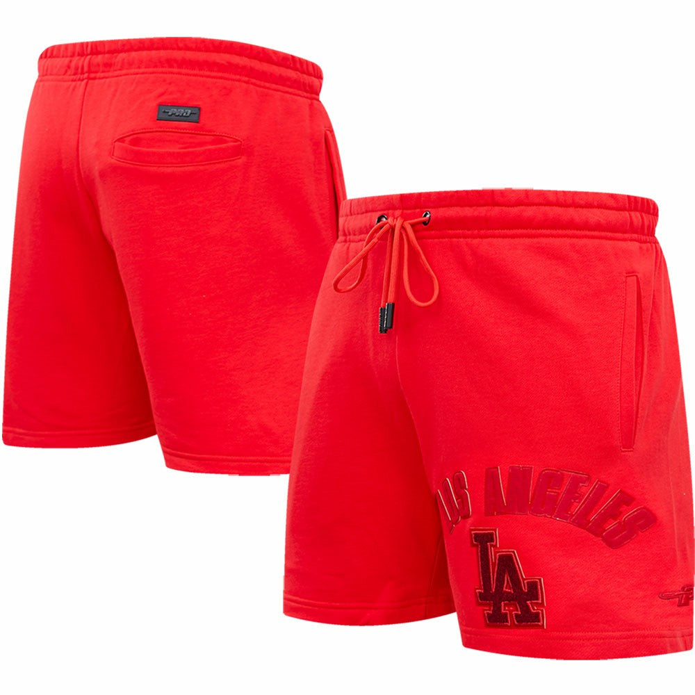 Los Angeles Dodgers Pro Standard Triple Red Classic Shorts - MLB Shorts
