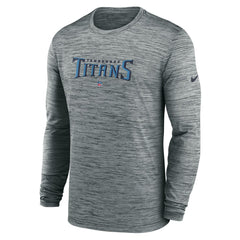 Tennessee Titans Sideline Team Velocity Performance Long Sleeve T-Shirt | NFL Near me