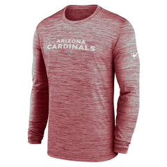 Arizona Cardinals Sideline Team Velocity Performance Long Sleeve T-Shirt | NFL Near me
