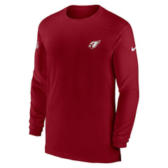 Arizona Cardinals Sideline Coach Performance Long Sleeve T-Shirt | NFL Hot