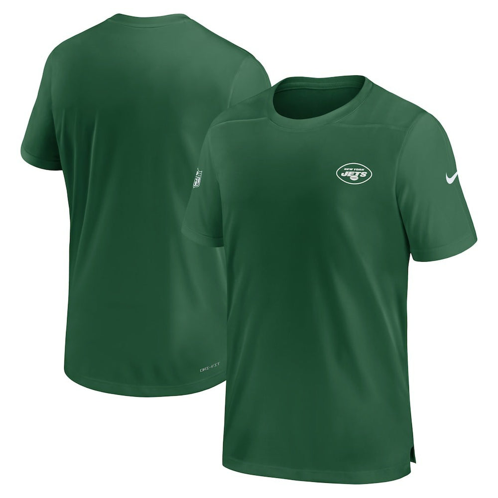 New York Jets Sideline Coach Performance T-Shirt | NFL Discount