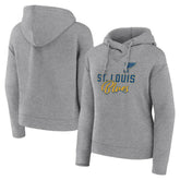 St. Louis Blues Fanatics Women's Script Favorite Pullover Hoodie - NHL Hoodies