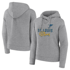 St. Louis Blues Fanatics Women's Script Favorite Pullover Hoodie - NHL Hoodies