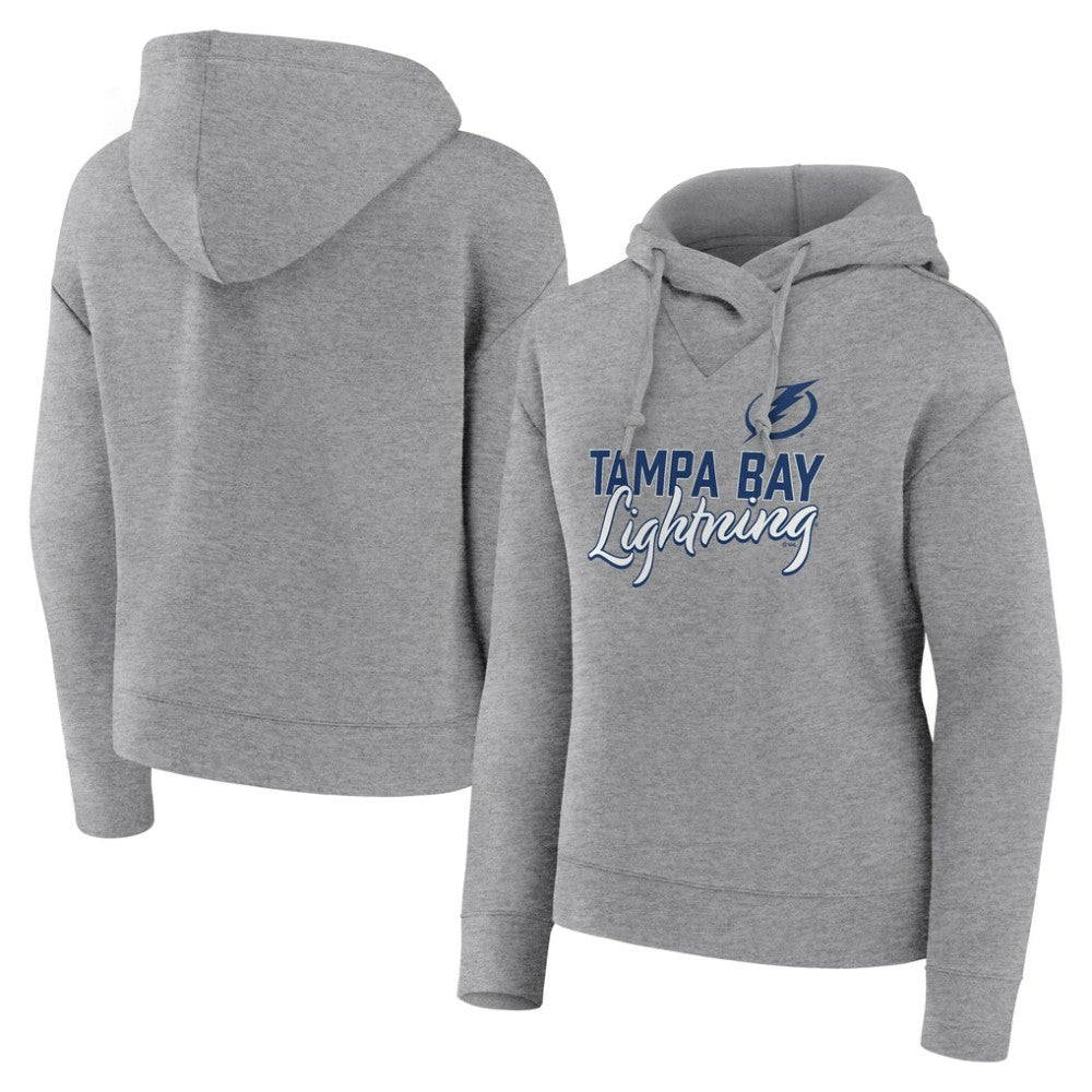 Tampa Bay Lightning Fanatics Women's Script Favorite Pullover Hoodie - NHL Hoodies