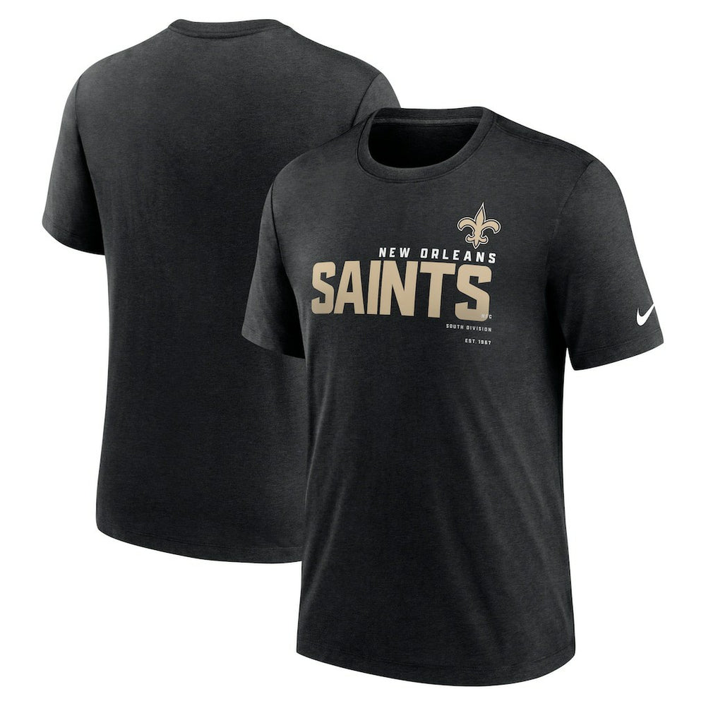 New Orleans Saints Team Tri-Blend T-Shirt | NFL New