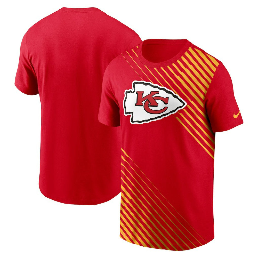 Kansas City Chiefs Yard Line Fashion Asbury T-Shirt | NFL Hot