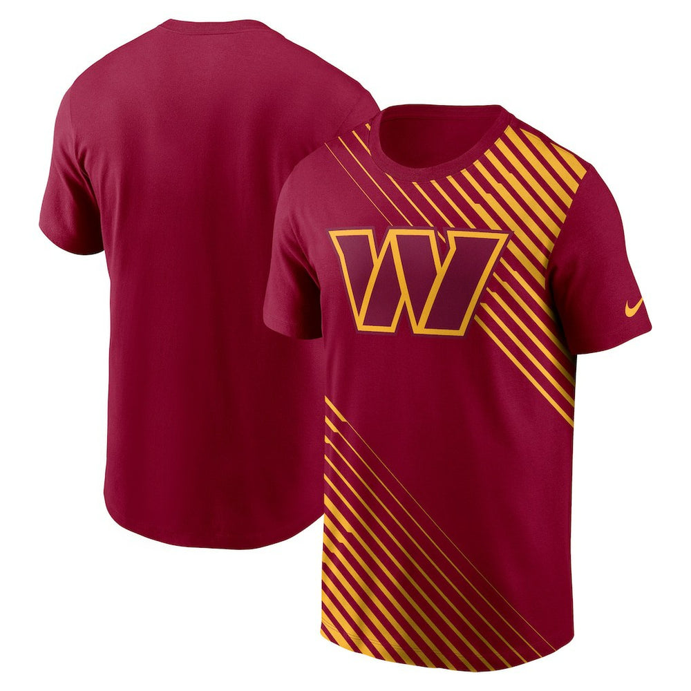 Washington Commanders Yard Line Fashion Asbury T-Shirt | NFL Near me