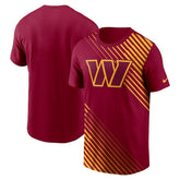 Washington Commanders Yard Line Fashion Asbury T-Shirt | NFL Near me