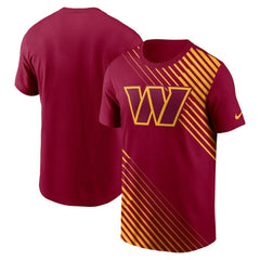 Washington Commanders Yard Line Fashion Asbury T-Shirt | NFL Near me