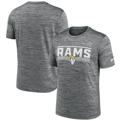 Los Angeles Rams Yardline Velocity Performance T-Shirt | NFL Sale