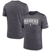 Las Vegas Raiders Yardline Velocity Performance T-Shirt | NFL Online