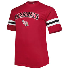 Arizona Cardinals Big & Tall Arm Stripe T-Shirt | NFL Discount