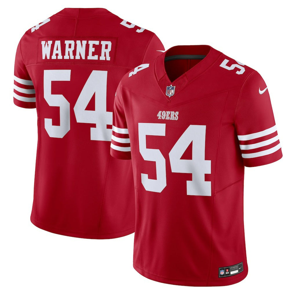 San Francisco 49ers Fred Warner Vapor F.U.S.E. Limited Jersey | NFL Discount